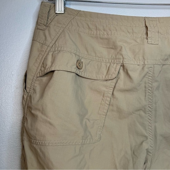 The North Face Women's Horizon II Pants Roll-Up Cuffs Relaxed Fit Beige Size 12 - Picture 7 of 16